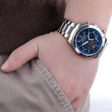 Load image into Gallery viewer, Sector 695 Solar Multifunction Blue Chronograph