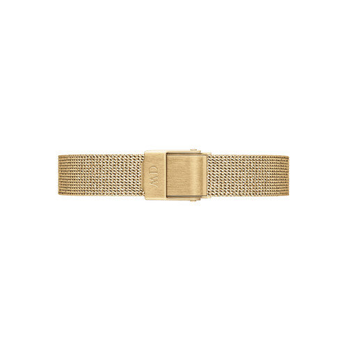Quadro/Petite 10 Pressed Evergold Gold Watch Band