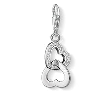 Load image into Gallery viewer, Thomas Sabo Charm Pendant &quot;Hearts&quot;