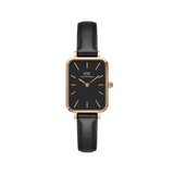 Daniel Wellington Quadro 20X26 Pressed Sheffield Rose Gold & Black Watch