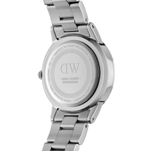 Load image into Gallery viewer, Daniel Wellington Iconic Link 36 Silver &amp; Black Watch