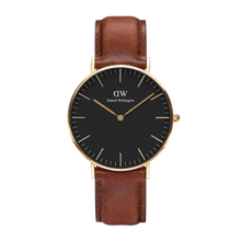 Load image into Gallery viewer, Daniel Wellington Classic 40 St Mawes Gold &amp; White Watch