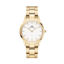 Load image into Gallery viewer, Daniel Wellington Iconic Link 32 Gold &amp; White Watch