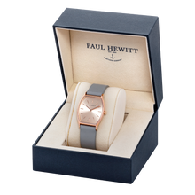 Load image into Gallery viewer, Paul Hewitt Modern Edge Rose Sunray Graphite Watch