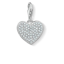 Load image into Gallery viewer, Thomas Sabo Charm Pendant &quot;Heart Pave&quot;