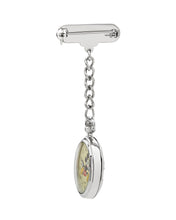 Load image into Gallery viewer, Disney Mickey Silver Nurse&#39;s Watch