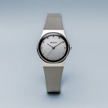 Load image into Gallery viewer, Bering Classic Polished Silver Milanese Mesh Watch