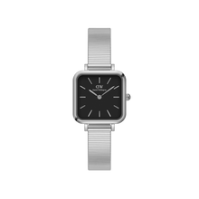 Load image into Gallery viewer, Daniel Wellington Quadro Studio 22x22 Silver &amp; Black Watch