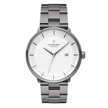 Load image into Gallery viewer, Nordgreen Men's Philosopher 40mm Gun Metal Watch