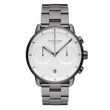 Load image into Gallery viewer, Nordgreen Pioneer 42mm Gunmetal White Watch