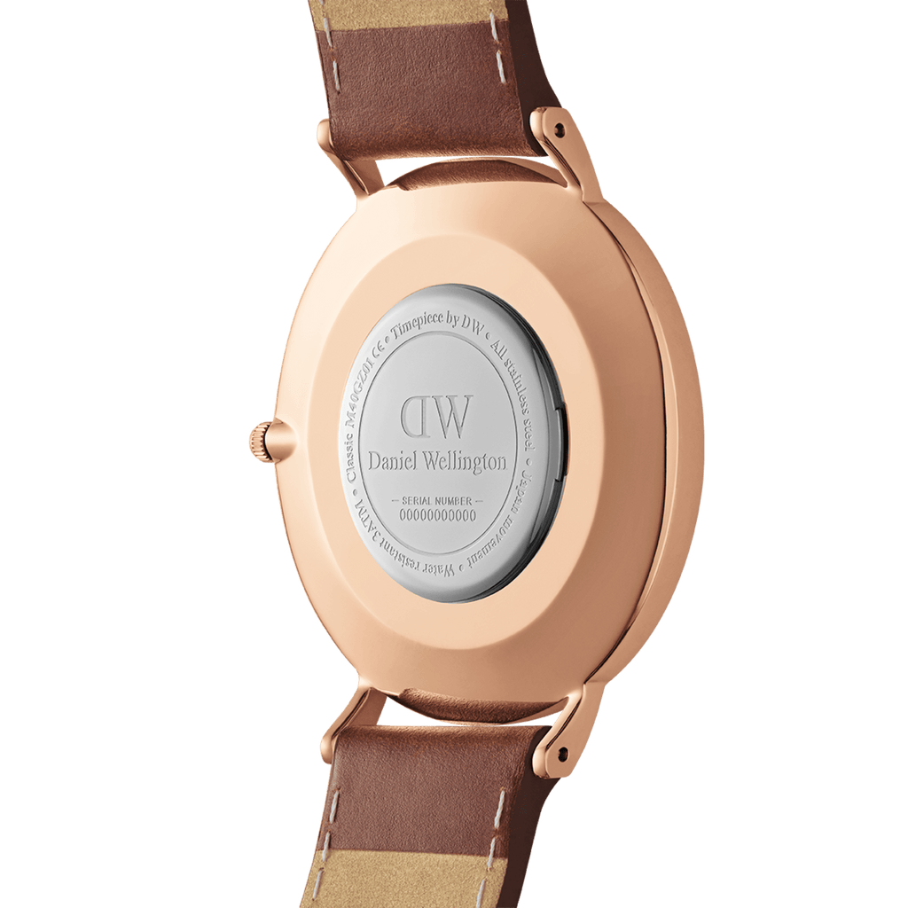 Daniel Wellington Classic 40 St Mawes Rose Gold Arctic Watch