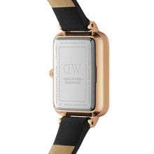 Load image into Gallery viewer, Daniel Wellington Quadro 20X26 Pressed Sheffield Rose Gold &amp; Green Watch