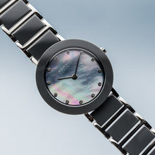 Load image into Gallery viewer, Bering Ceramic Polished Silver Pearl Watch