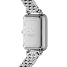 Load image into Gallery viewer, Daniel Wellington Quadro Lumine 20x26 5-Link Gold &amp; Silver White Watch