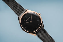 Load image into Gallery viewer, Bering Ultra Slim Polished Rose Gold Watch