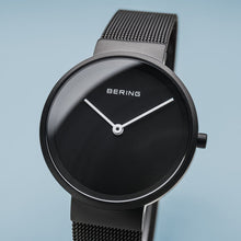 Load image into Gallery viewer, Bering Classic Matt Black Mesh Watch