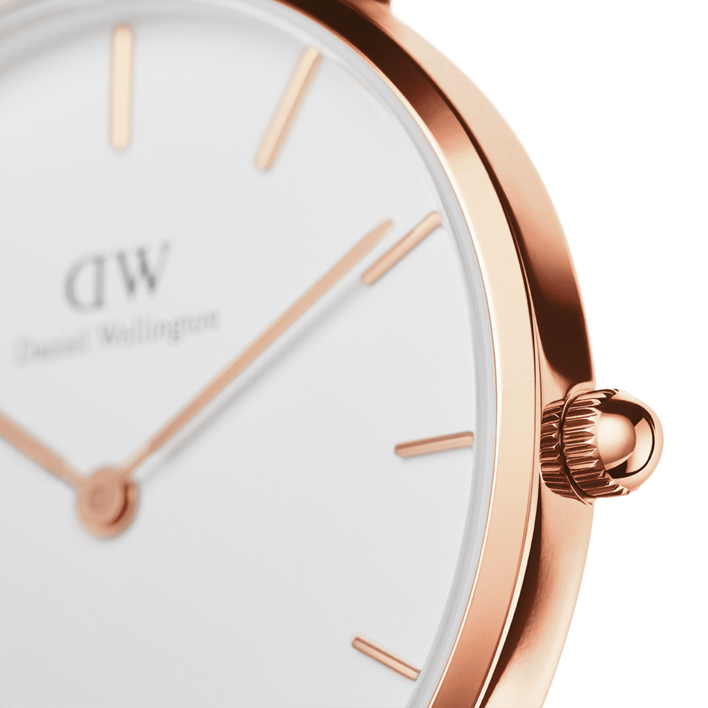 Daniel Wellington Petite 32 St Mawes Rose Gold & White Watch