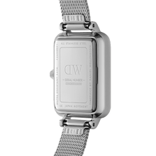 Load image into Gallery viewer, Daniel Wellington Quadro 20x26 Lumine Silver Mother of Pearl Black Watch