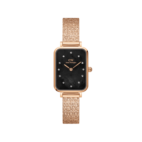 Quadro 20x26 Lumine Rose Gold Mother of Pearl Black Watch