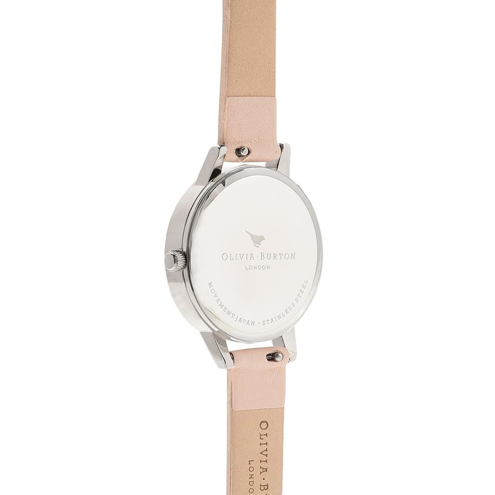 Olivia Burton Glasshouse Silver Lilac Watch - Silver