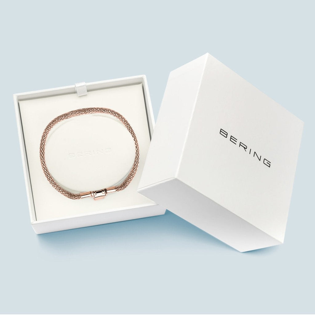 BERING Arctic Symphony Rose Gold Bracelet Large