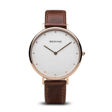 Load image into Gallery viewer, Bering Classic Polished Rose Gold 39mm Watch