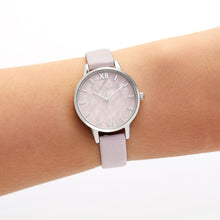 Load image into Gallery viewer, Olivia Burton Semi Precious Silver Blossom Watch - Silver