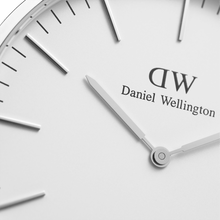 Load image into Gallery viewer, Classic 40 St Mawes Silver &amp; White Watch