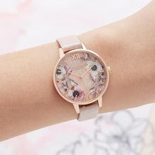 Load image into Gallery viewer, Olivia Burton Semi Precious Rose Gold Pearl Pink Watch - Rose Gold