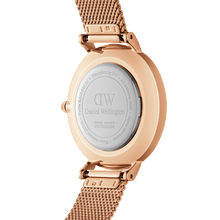 Load image into Gallery viewer, Daniel Wellington Petite 32 Melrose Rose Gold &amp; Black Watch