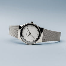 Load image into Gallery viewer, Bering Classic Polished Silver Milanese Mesh Watch