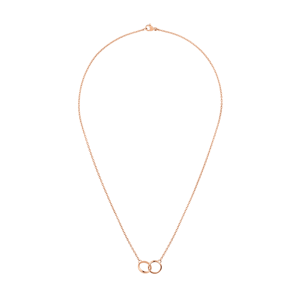 Classic Lumine Unity Necklace Rose Gold