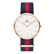 Load image into Gallery viewer, Daniel Wellington Classic 40 Oxford Rose Gold &amp; White Watch