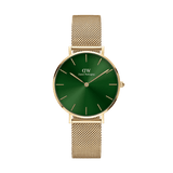 Daniel Wellington Petite Emerald 28 Gold & Green Watch