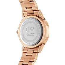 Load image into Gallery viewer, Daniel Wellington Iconic Link Amber 40 Rose Gold &amp; Brown Watch