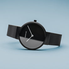 Load image into Gallery viewer, Bering Classic Matt Black Mesh Watch