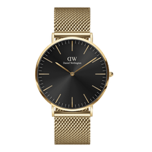 Load image into Gallery viewer, Daniel Wellington Classic 40 Evergold Gold &amp; Onyx Watch