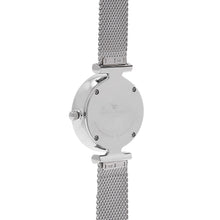 Load image into Gallery viewer, Olivia Burton Queen Bee Silver Mesh Watch - Silver