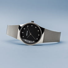 Load image into Gallery viewer, Bering Classic Polished Silver Milanese Mesh Watch