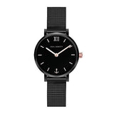 Paul Hewitt Modest Black Sunray Mesh Watch