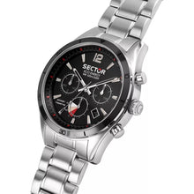 Load image into Gallery viewer, Sector 770 Solar Silver Chronograph