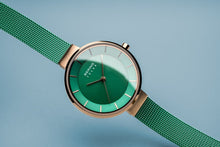 Load image into Gallery viewer, Bering Slim Solar Gold Charity Watch