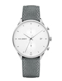 Paul Hewitt Chrono White Sand Grey Canvas Watch