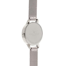 Load image into Gallery viewer, Olivia Burton White Dial Silver Mesh Watch - Silver