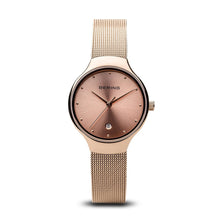 Load image into Gallery viewer, Bering Classic Polished Rose Gold 26mm Watch