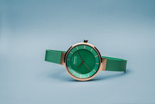 Load image into Gallery viewer, Bering Slim Solar Gold Charity Watch