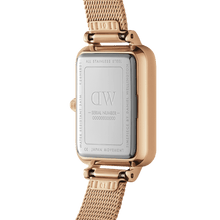 Load image into Gallery viewer, Daniel Wellington Quadro 20X26 Pressed Melrose Rose Gold Mother of Pearl Watch