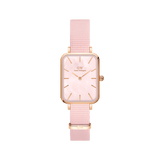 Daniel Wellington Quadro 20X26 Coral Rose Gold Mother of Pearl Watch