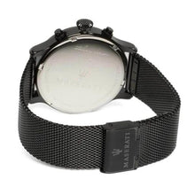 Load image into Gallery viewer, EPOCA 42mm Black Steel Mesh Watch