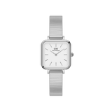 Daniel Wellington Quadro Studio 22x22 Silver & White Watch